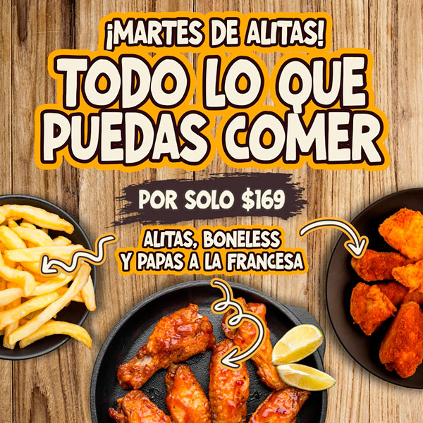 Martes de Alitas